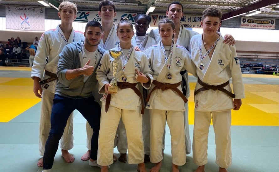 Le C'Chartres Judo en Or à Tours !!